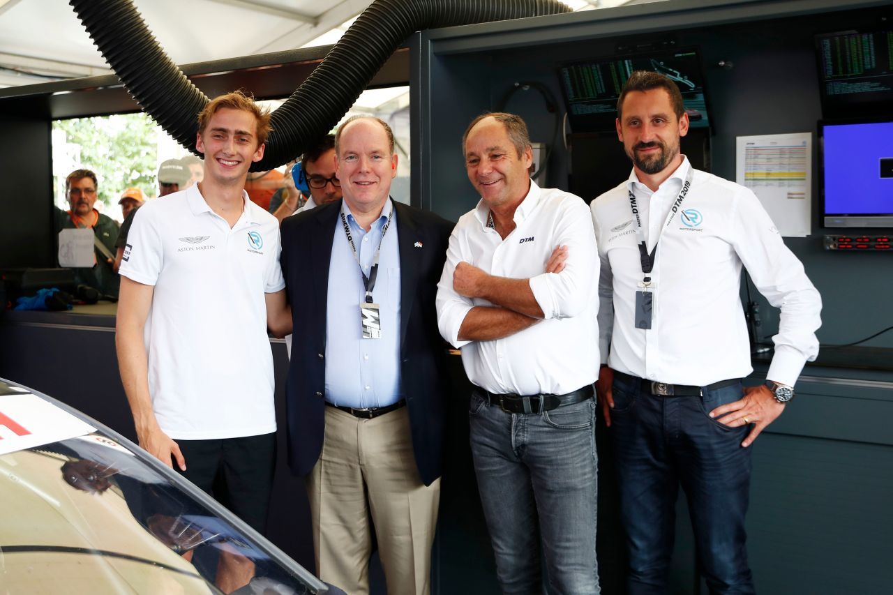 ...und der wohl logische Ansprechpartner für Fürst Albert, wenn der mit Gerhard Berger über ein DTM-Rennen in Monaco debattiert.