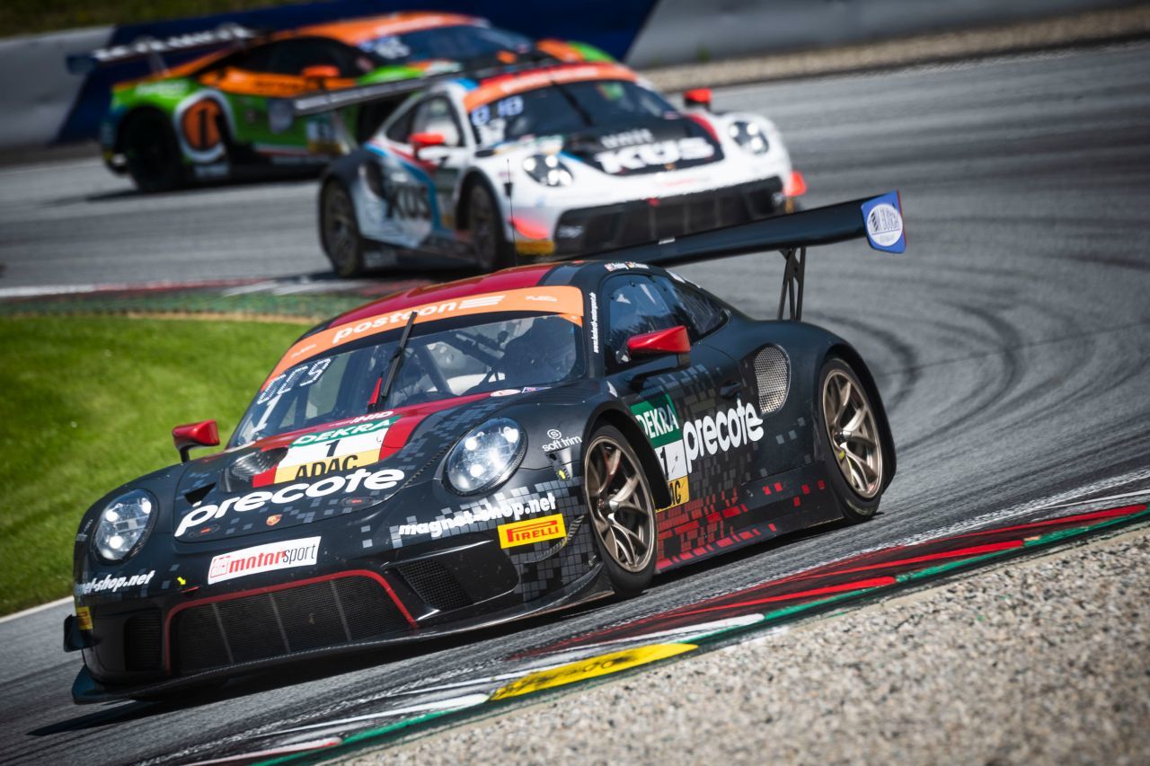 Im GT-Masters-Porsche konnte Preining immer wieder mit starken Leistungen auffallen.