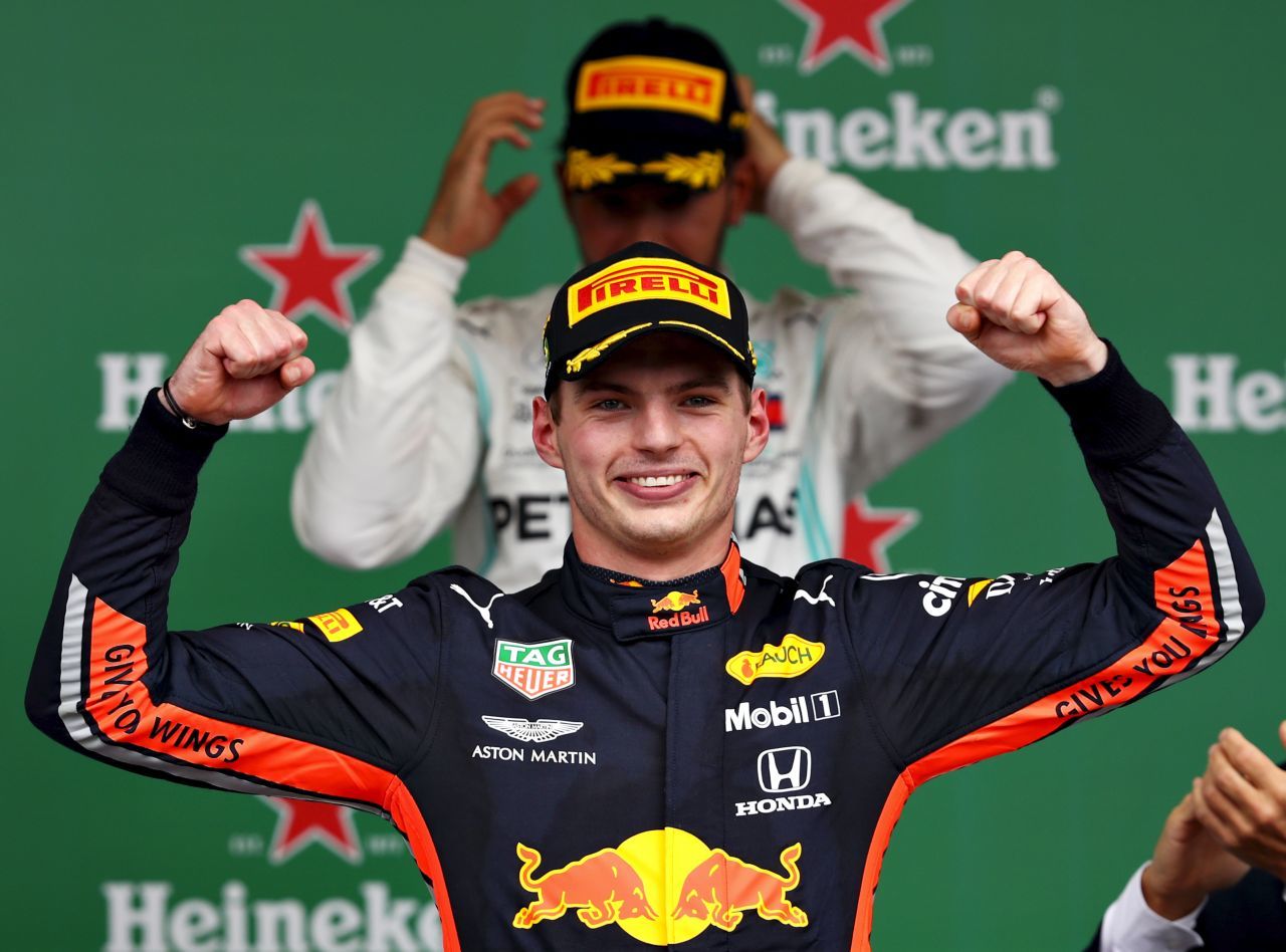 Eine höchst ungewöhnliche Situation: Mercedes und Lewis Hamilton im Schatten von Verstappen, Red Bull und Honda.