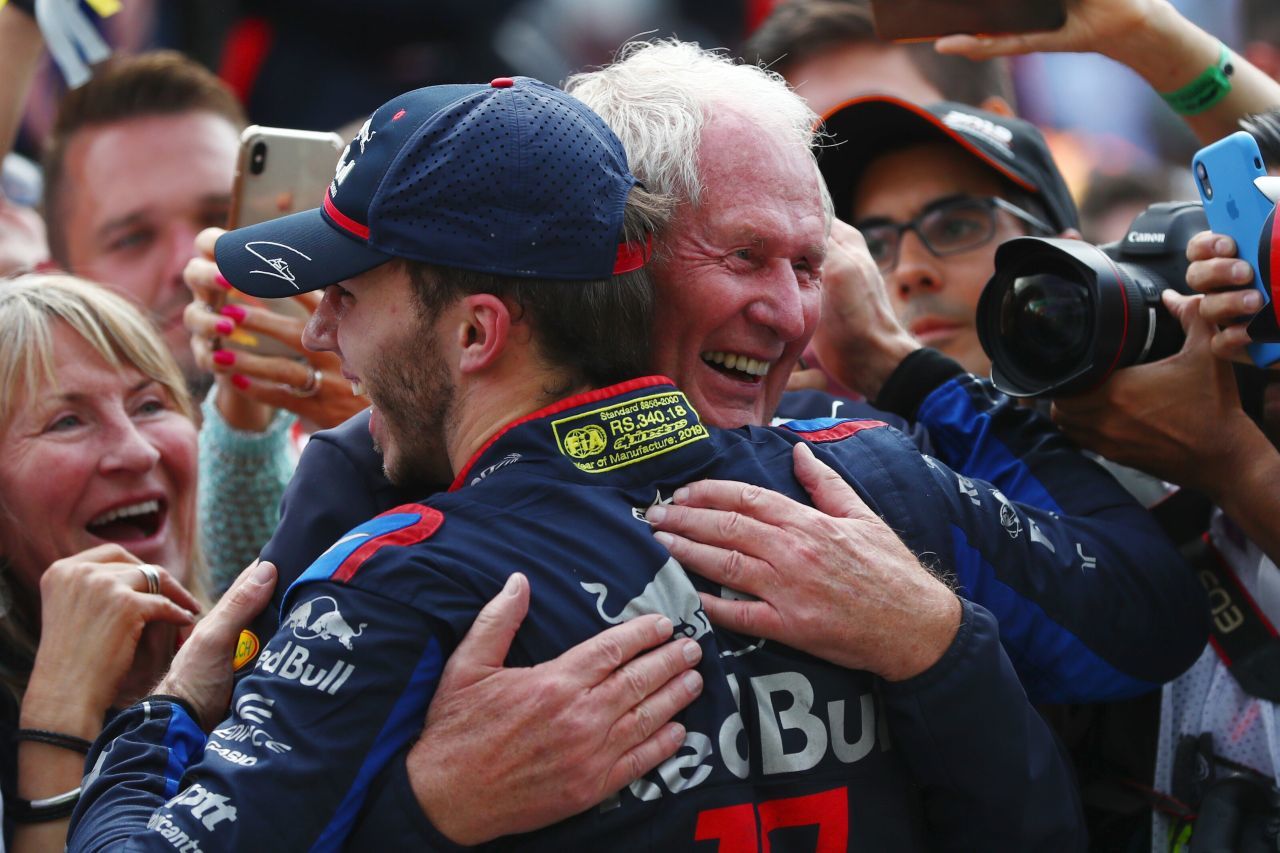 ...zurück zu Toro Rosso geschickt, freute sich nun aber aufrichtig.