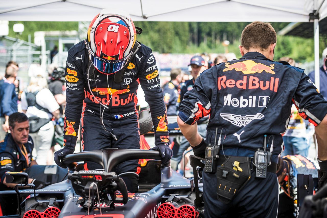 Gasly musste bei Red Bull Racing aussteigen...