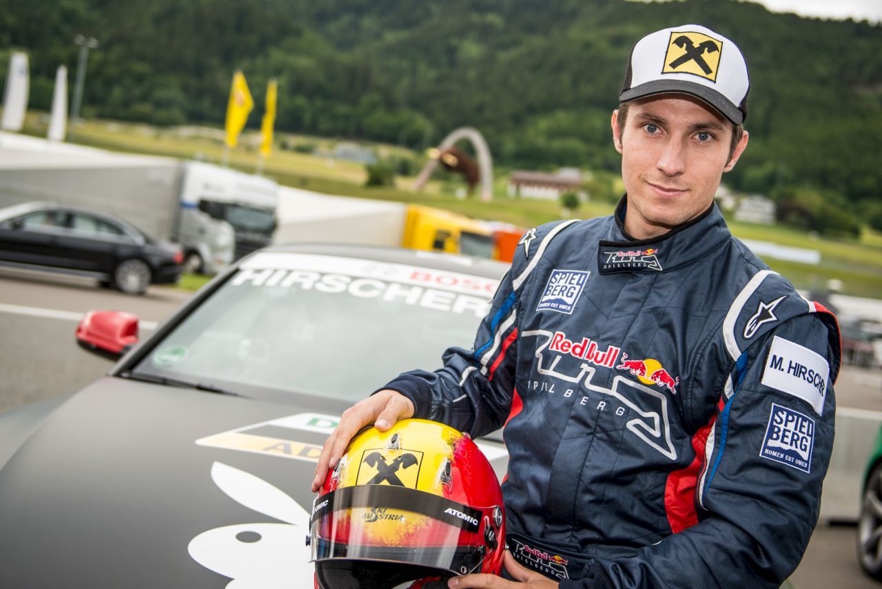 Marcel Hirscher hat schon einige Rennautos gefahren - hier etwa mit einem DTM-Audi am Red Bull Ring.