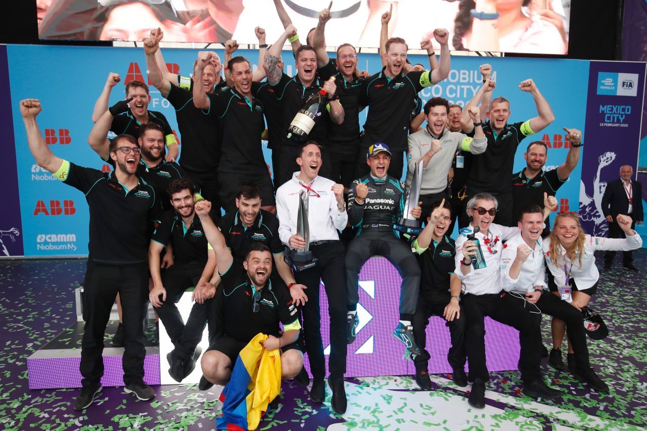 Für Panasonic Jaguar Racing ist es der zweite Erfolg nach dem Sieg in Rom in der vergangenen Saison.