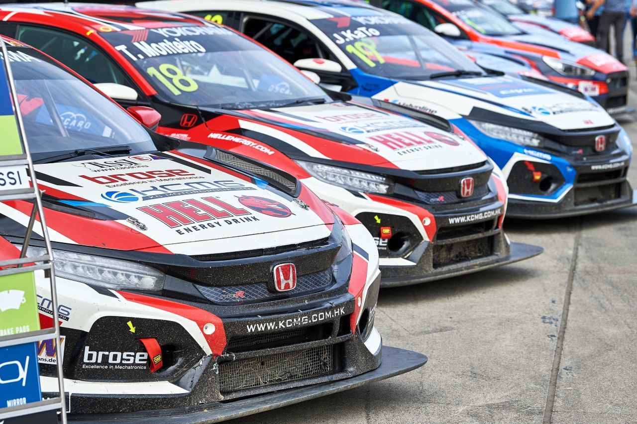 Honda hat im TCR-Sport eine bärenstarke Armada, der Civic Type R wurde zum TCR-Rennwagen des Jahres gewählt.