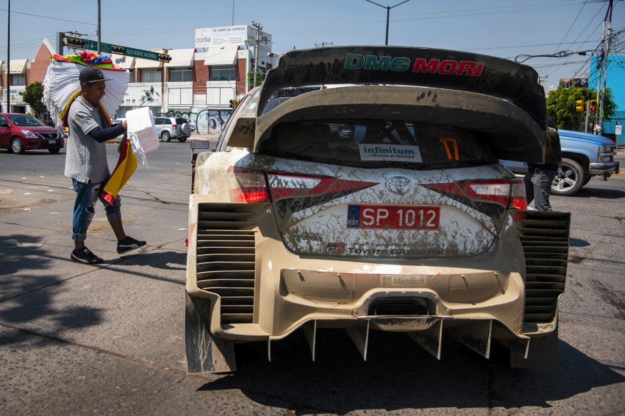 Für Handtücher war bei dieser Rallye..